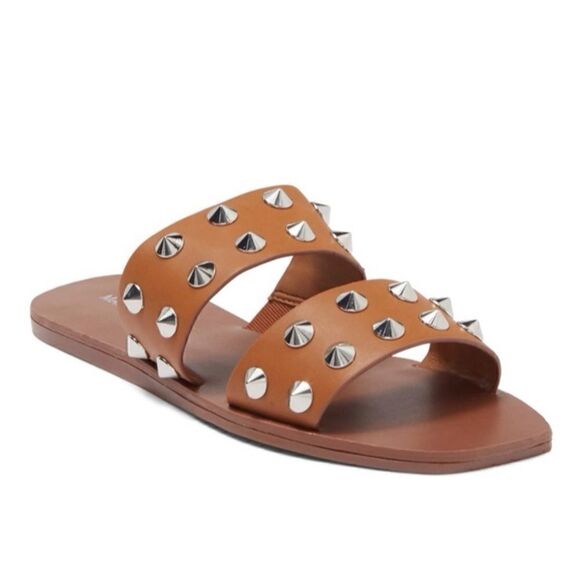 Marc Fisher | Bolive Studded Flat Sandals - Picture 2 of 4